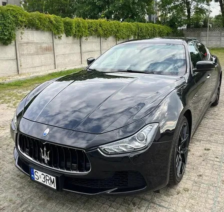 samochody osobowe Maserati Ghibli cena 99000 przebieg: 149000, rok produkcji 2014 z Katowice